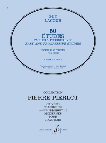50 Études faciles et progressives. Volume 2  Visual